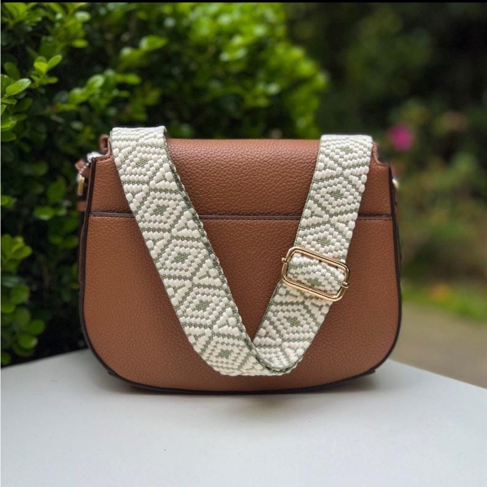 Green Weave Handbag Strap